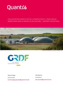 Evaluation des impacts GES Biométhane _synthèse Quantis_2017